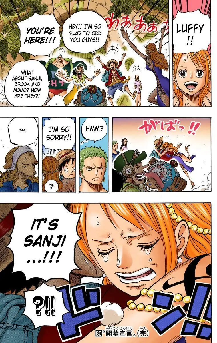 One Piece Digital Colored Chapter 806 image 16
